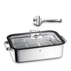 WMF Dampfgarer|Vitalis Aroma-Dampfgarer 6,5 l mit Spargelzange
