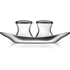 WMF Salz- & Pfefferstreuer|Wagenfeld Salz- und Pfefferstreuer-Set, 3-teilig