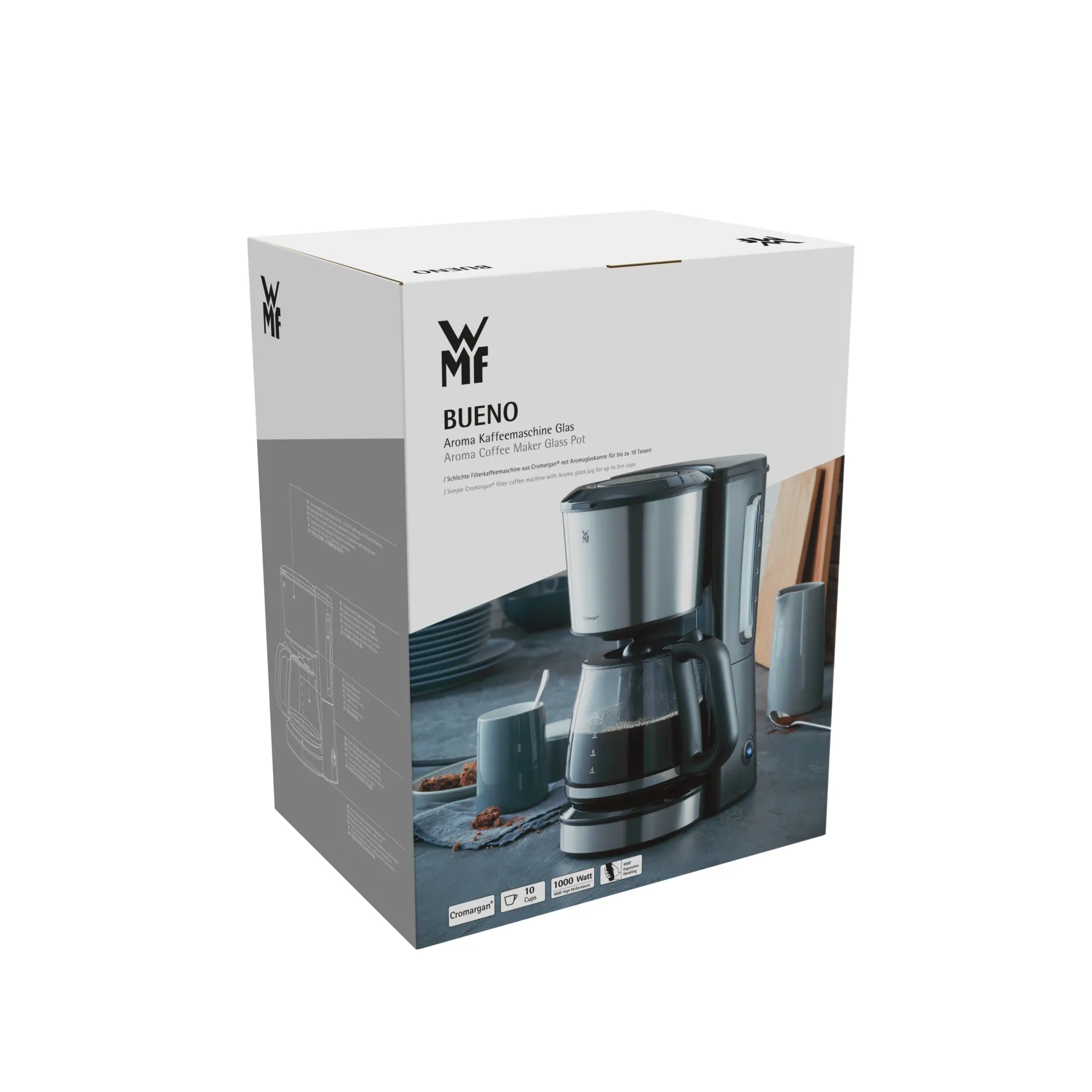WMF Filterkaffeemaschinen|Bueno Aroma Kaffeemaschine Glas