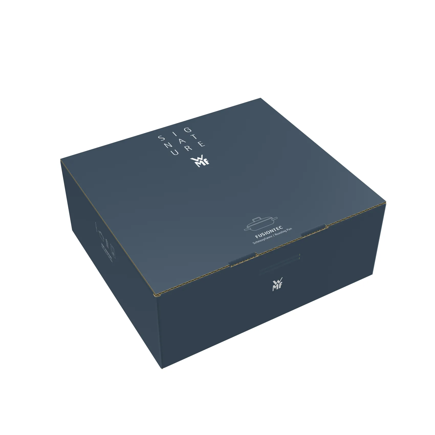 WMF Schmorpfannen|Pfannen Mit Deckel|Fusiontec Mineral Roasting Pan 28cm Red with lid
