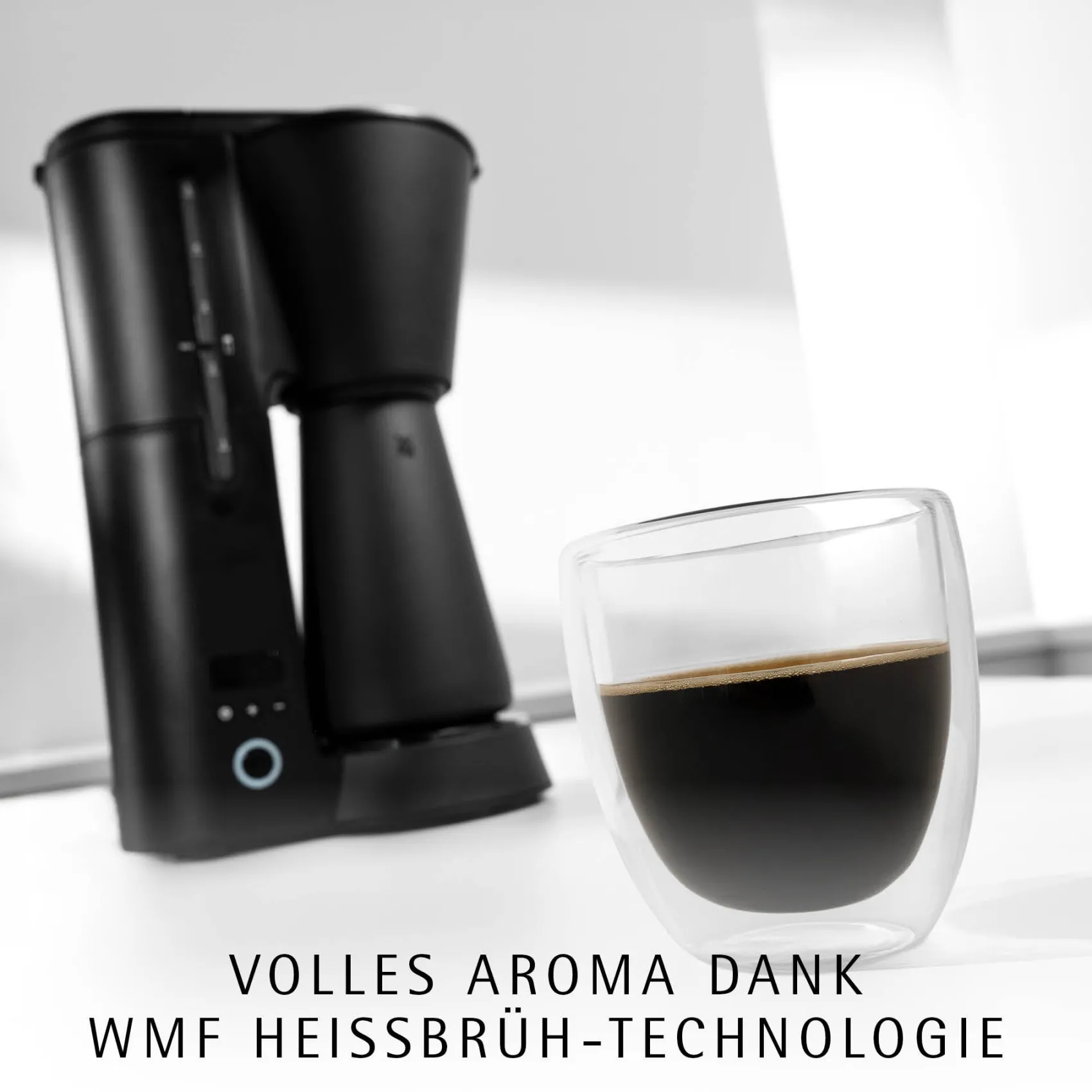 WMF Filterkaffeemaschinen|KÜCHENminis Aroma Kaffeemaschine Thermo to go, Deep Black