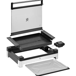WMF Elektrogrills|Lono Tischgrill gerippt mit Glasdeckel