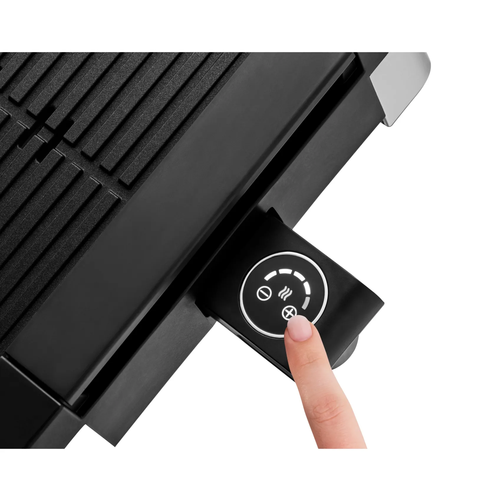 WMF Elektrogrills|Lono Tischgrill gerippt mit Glasdeckel
