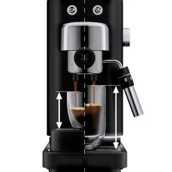 WMF Siebträgermaschinen|Lumero Espresso Siebträgermaschine, Deep Black