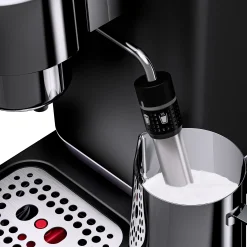 WMF Siebträgermaschinen|Lumero Espresso Siebträgermaschine, Deep Black