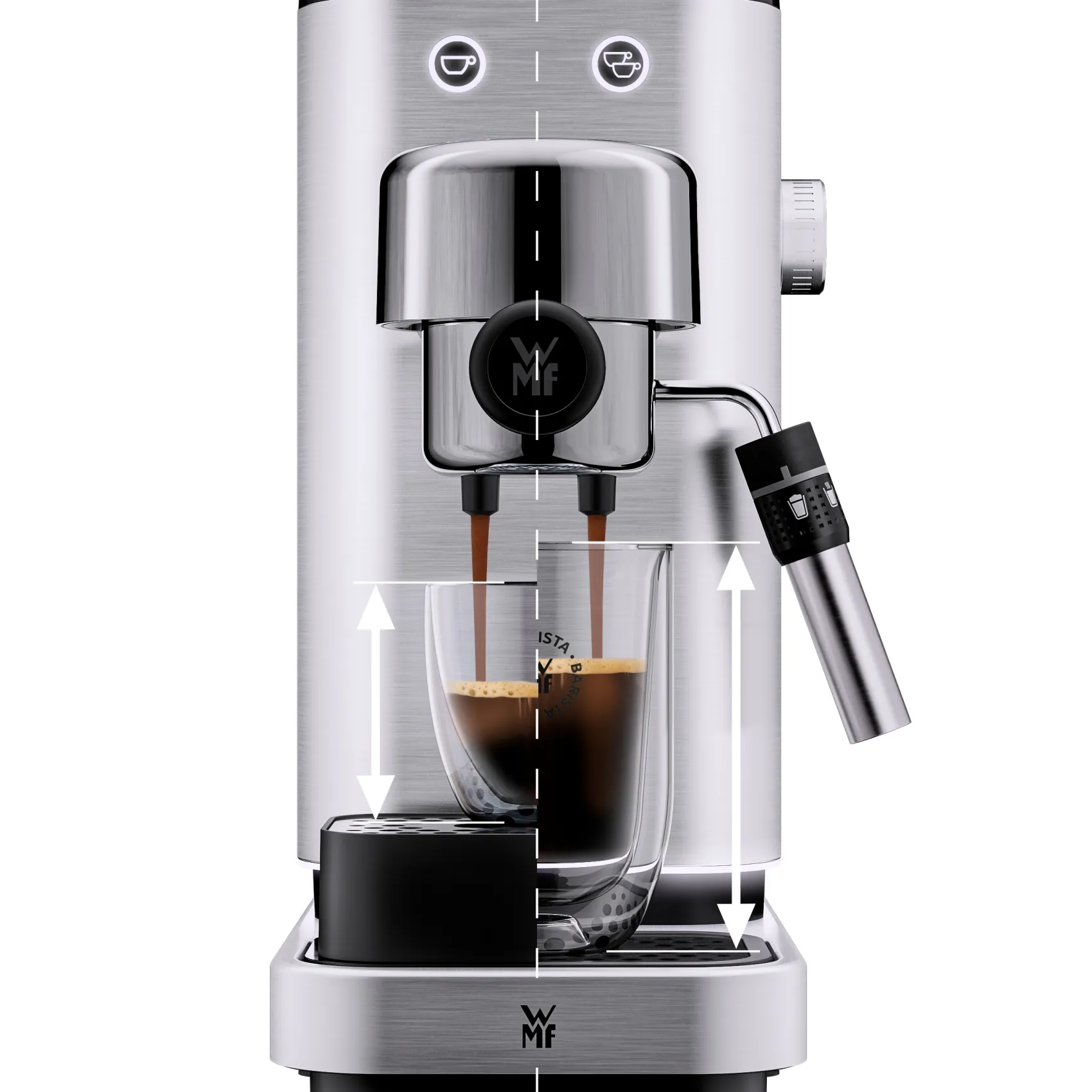 WMF Siebträgermaschinen|Lumero Espresso Siebträgermaschine