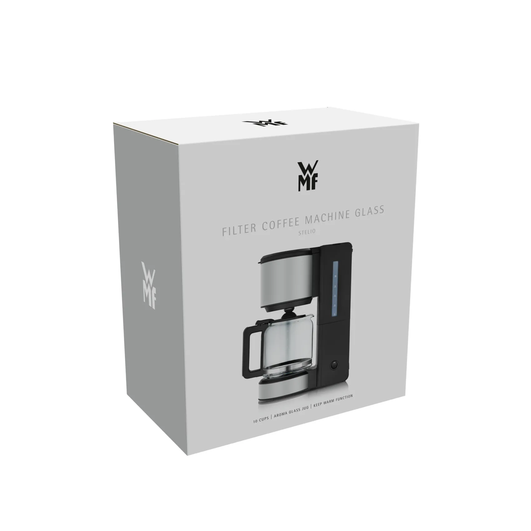 WMF Filterkaffeemaschinen|Stelio Kaffeemaschine Glas, Paper White
