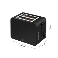 WMF Toaster|Stelio Toaster Edition, Deep Black